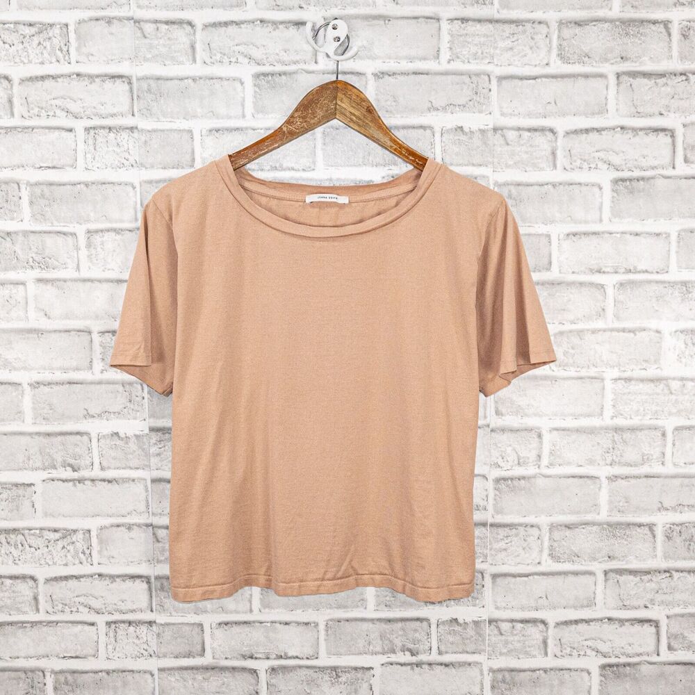 JEANA SOHN Garcon T-shirt in Warm Beige Size 1 - Picture 8 of 8